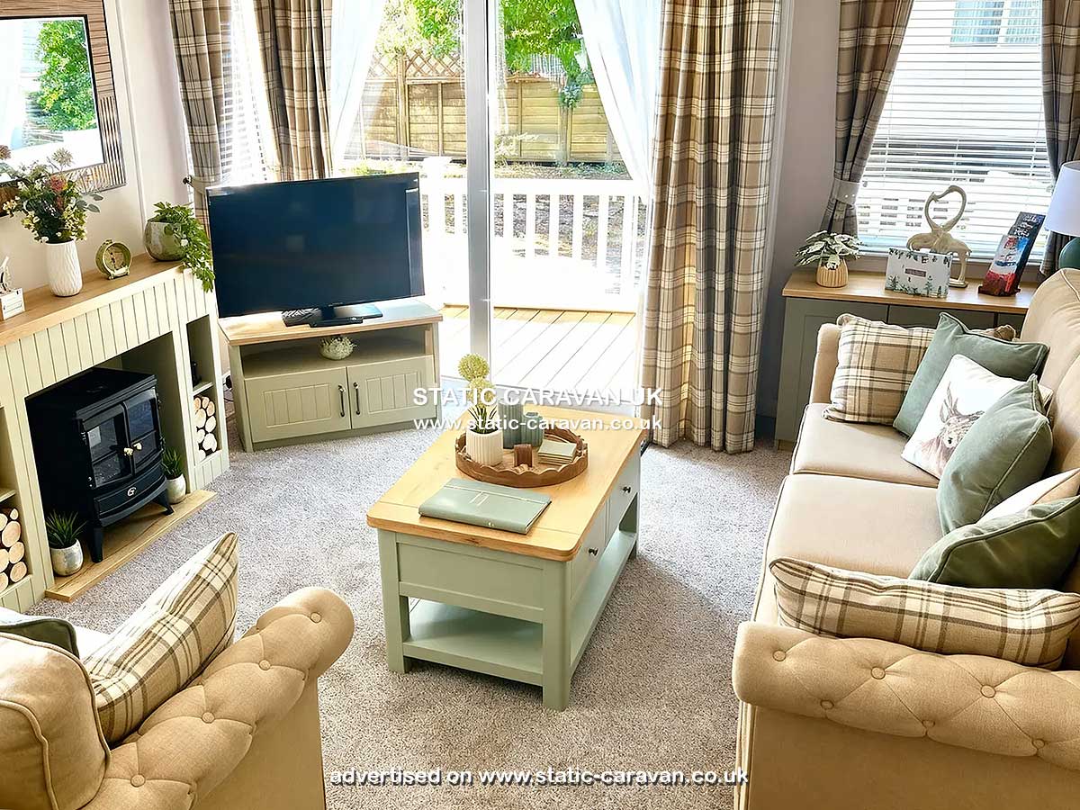Caravan for hire 86A Park Drive at Aberdunant Hall, Porthmadog, Gwynedd, North Wales
