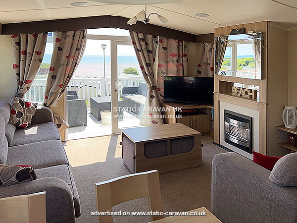 UK Private Static Caravan Holiday Hire at Devon Cliffs, Sandy Bay, Exmouth, Devon