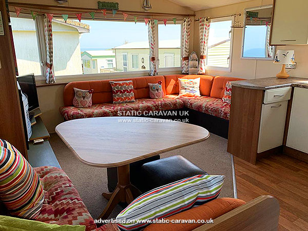 UK Private Static Caravan Holiday Hire at Trimingham House, Nr Cromer, Norfolk
