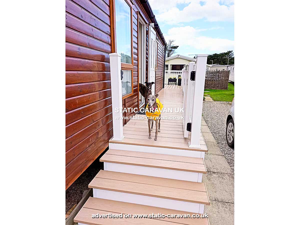 Caravan for hire Plot 120 at Barmouth Bay, Tal-y-bont, Gwynedd, West Wales