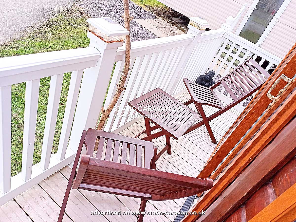 Caravan for hire Plot 120 at Barmouth Bay, Tal-y-bont, Gwynedd, West Wales