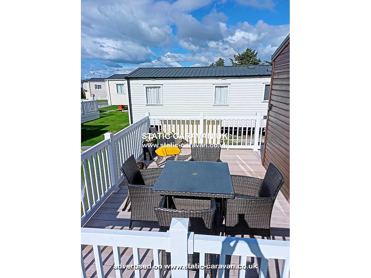 Caravan for hire Plot 120 at Barmouth Bay, Tal-y-bont, Gwynedd, West Wales