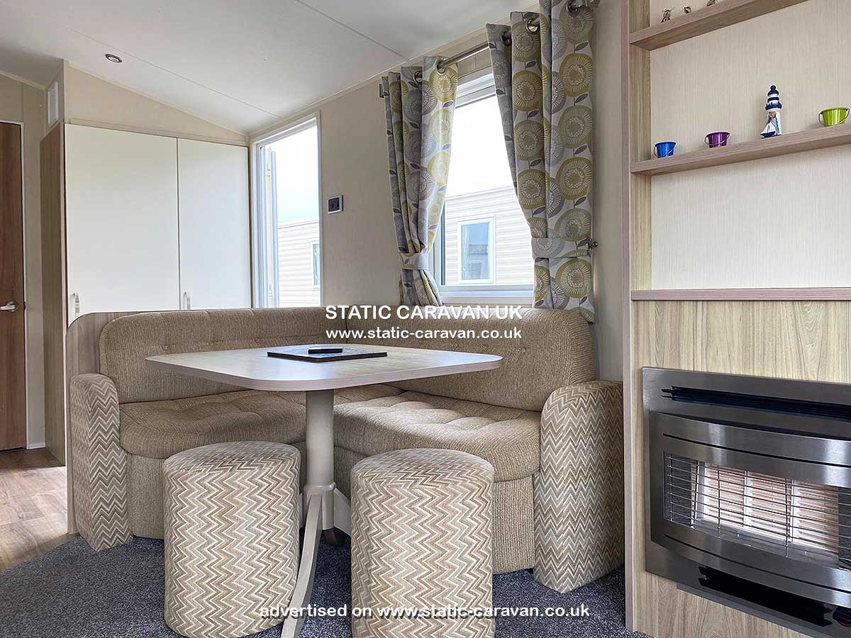 Caravan for hire 113 at Barmouth Bay, Tal-y-bont, Gwynedd, West Wales