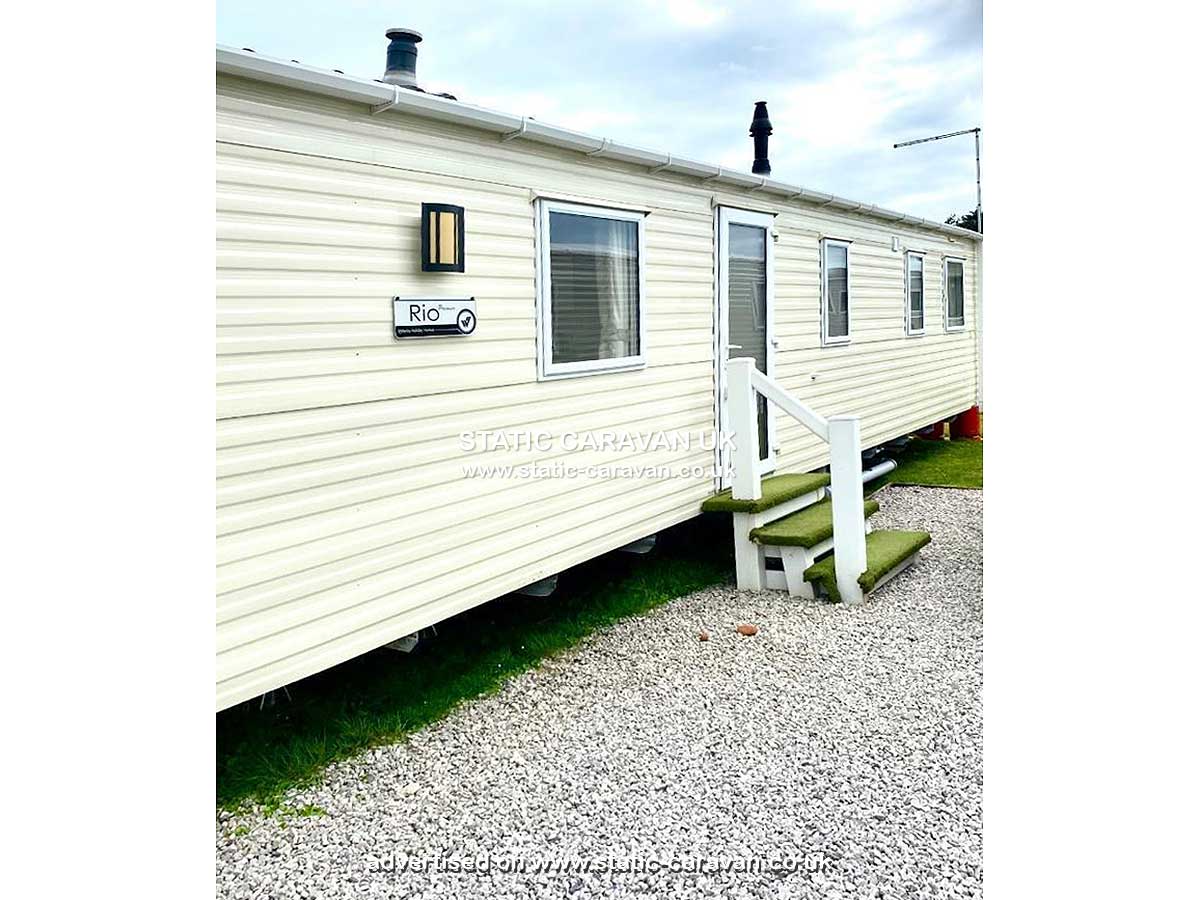 Static Caravan for hire at 113, Barmouth Bay, Tal-y-bont, Gwynedd, West Wales