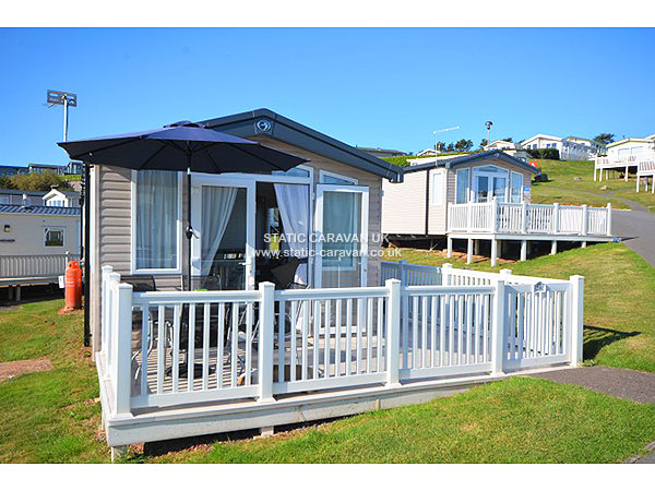 Caravan holiday rental 28 Damson Green at Devon Cliffs, Sandy Bay, Exmouth, Devon