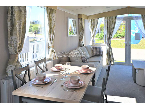 Caravan holiday rental 455 Pentreath View at Perran Sands, Perranporth, Nr Newquay, Cornwall