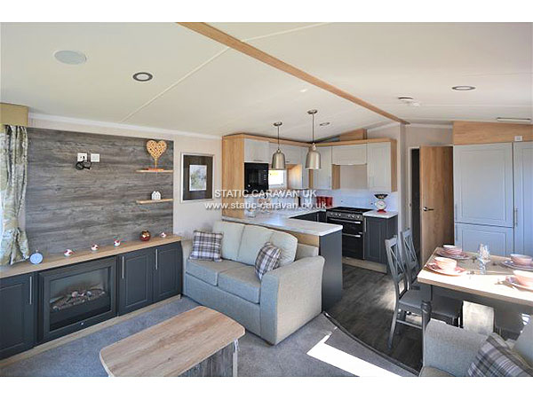 Caravan holiday rental 455 Pentreath View at Perran Sands, Perranporth, Nr Newquay, Cornwall
