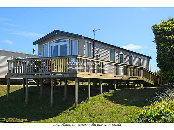 Caravan holiday rental 605 Chy An Mor at Perran Sands, Perranporth, Nr Newquay, Cornwall