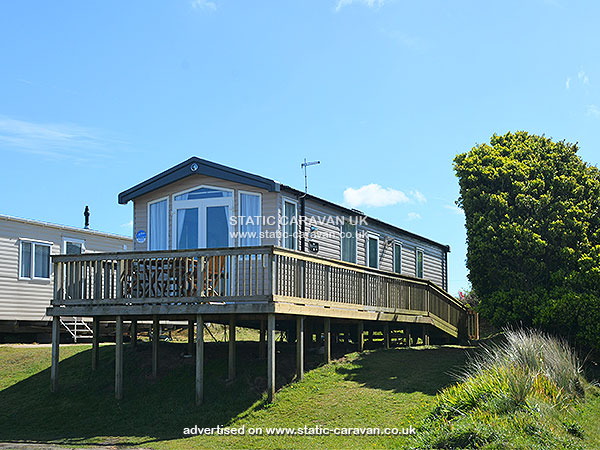 Caravan holiday rental 605 Chy An Mor at Perran Sands, Perranporth, Nr Newquay, Cornwall