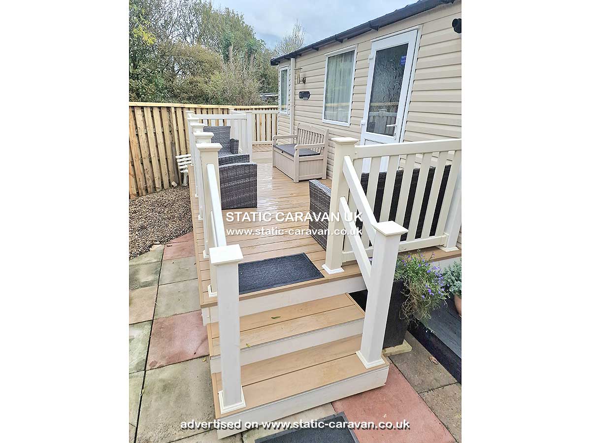 Crest Caravan, Beachwalk Apartments, Primrose Valley, Filey, Scarborough, North Yorkshire