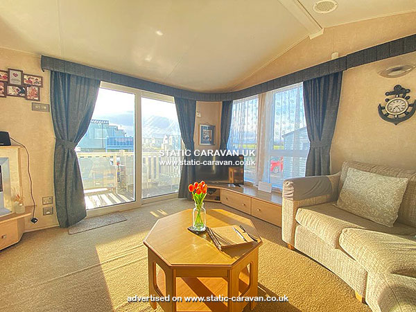 Caravan holiday rental Beach Bay Caravan Cayton at Cayton Bay, Scarborough, North Yorkshire