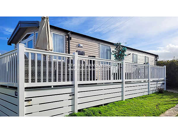 Caravan holiday rental 187 Trelawne Manor Looe Cornwall at Trelawne Manor, Looe, Cornwall