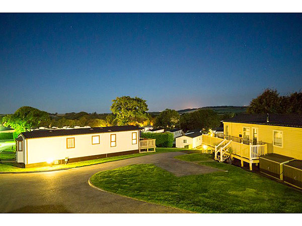 UK Private Static Caravan Holiday Hire at White Acres, Nr Newquay, Cornwall