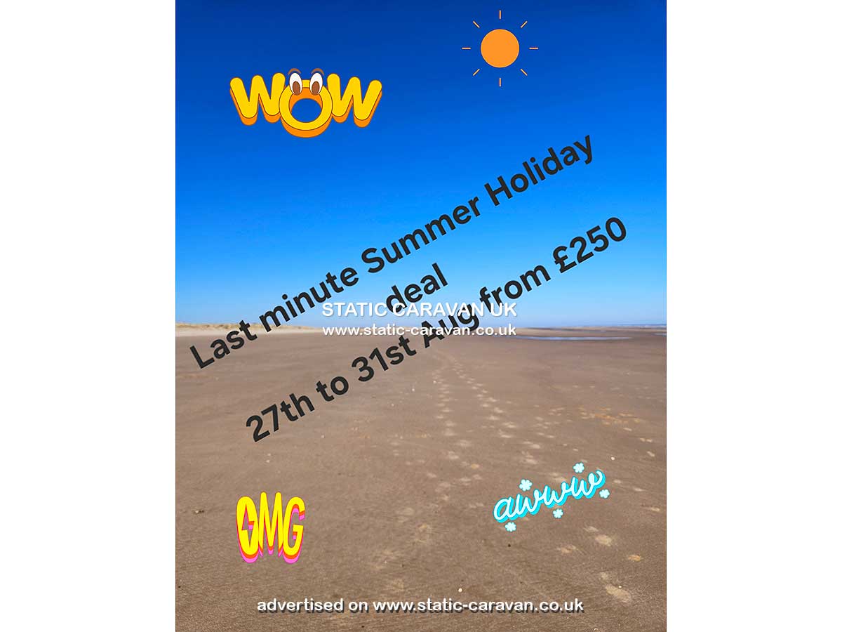 Caravan for hire Cedars Avenue at Golden Sands, Mablethorpe, Lincolnshire