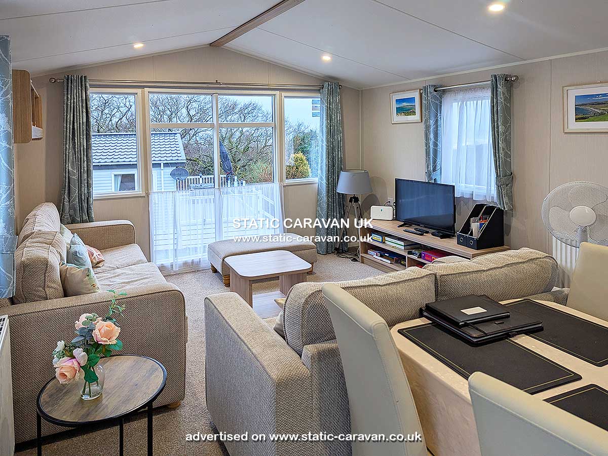 Static Caravan for hire at Ystwyth 26, Brynowen, Borth, Nr Aberystwyth, Ceredigion, West Wales