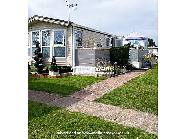 Caravan holiday rental Static Caravan at Marine Park, Rhyl, Denbighshire, North Wales