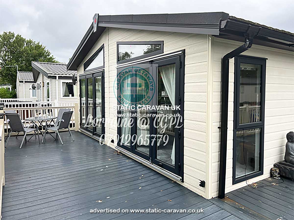 Static Caravan for hire at Stannah, Cala Gran, Fleetwood, Blackpool, Lancashire