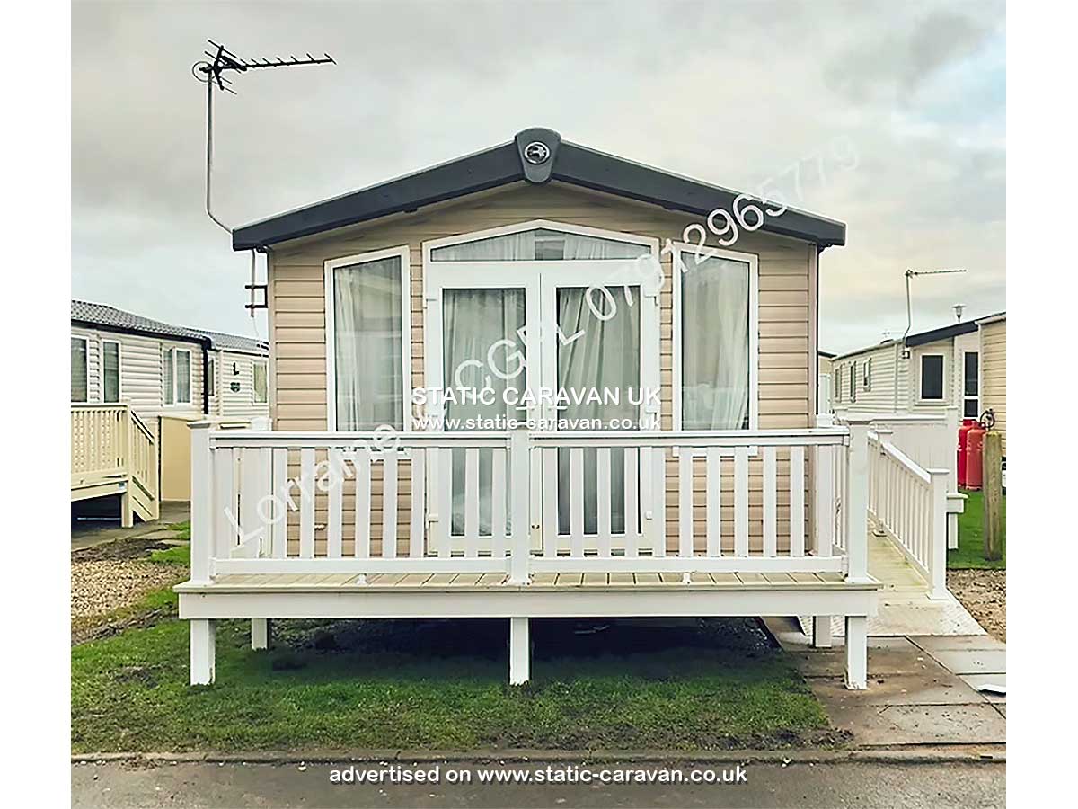 Static Caravan for hire at Laburnham, Cala Gran, Fleetwood, Blackpool, Lancashire