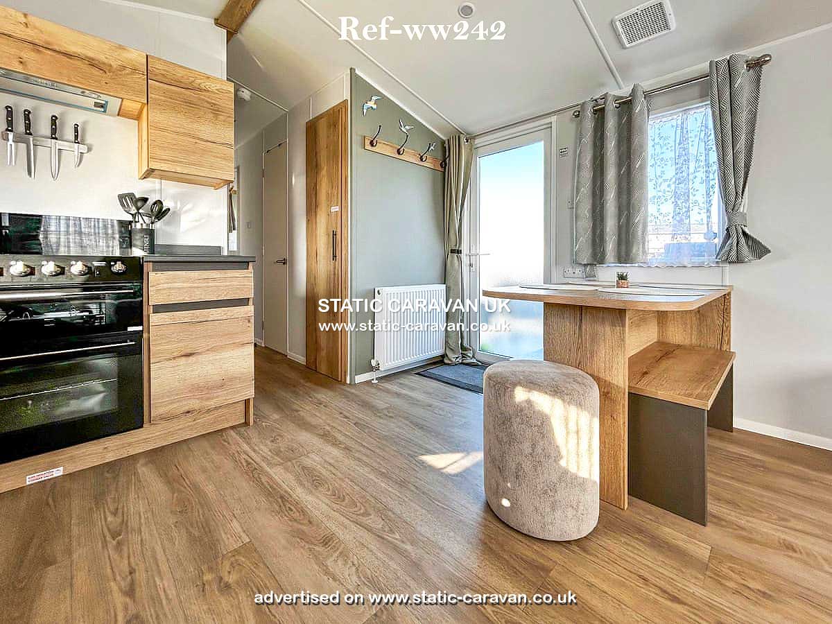 Caravan holiday rental Willow Way 242 at Camber Sands, Nr.Rye, East Sussex