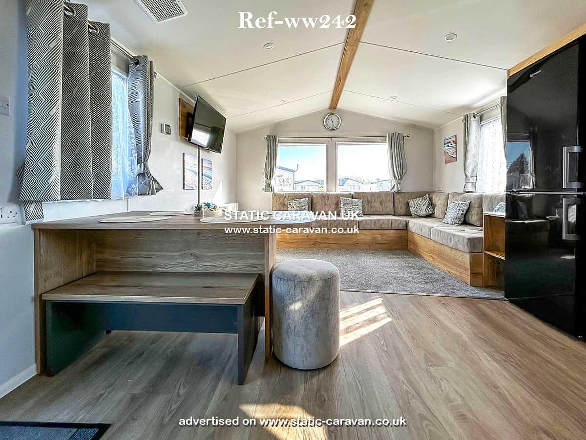 Caravan for hire Willow Way 242 at Camber Sands, Nr.Rye, East Sussex