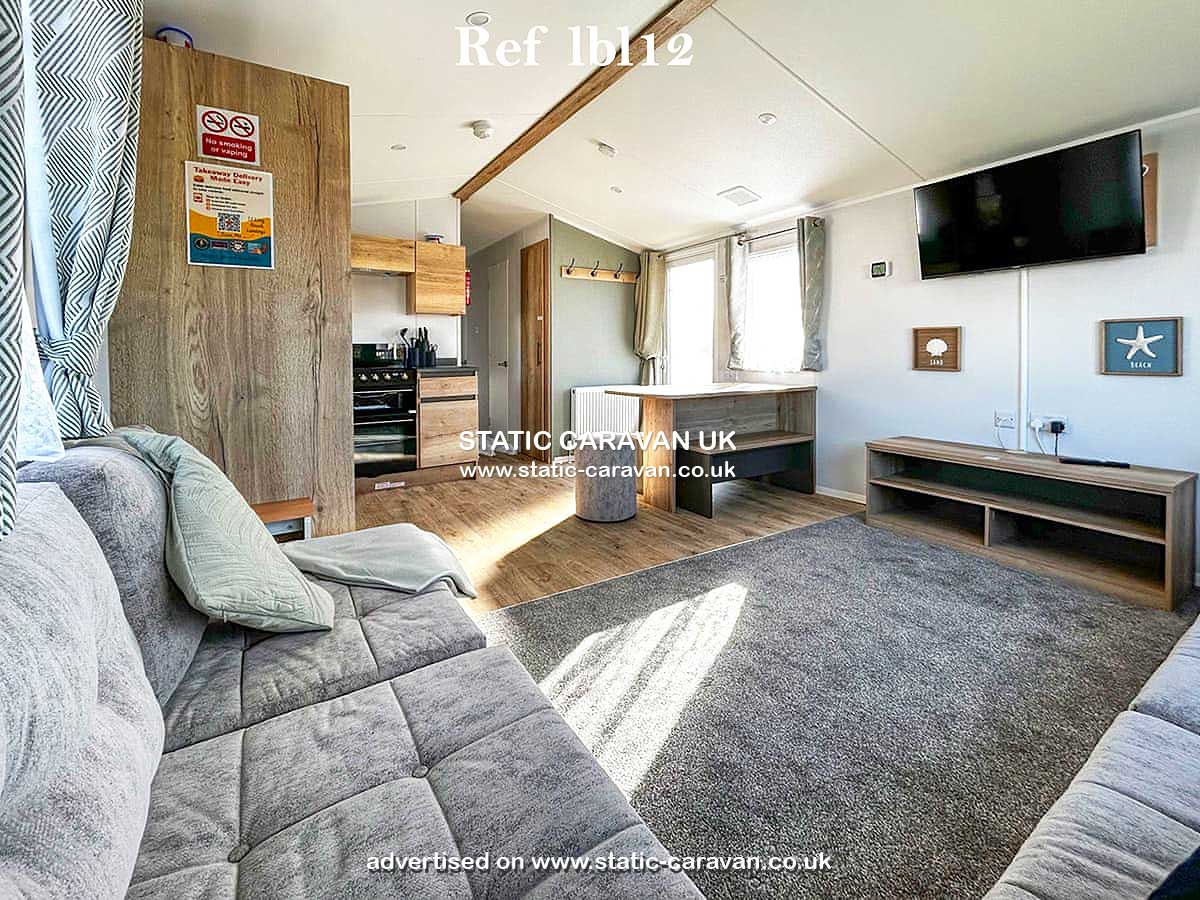 Caravan for hire Long Beach Landings 12 at Camber Sands, Nr.Rye, East Sussex