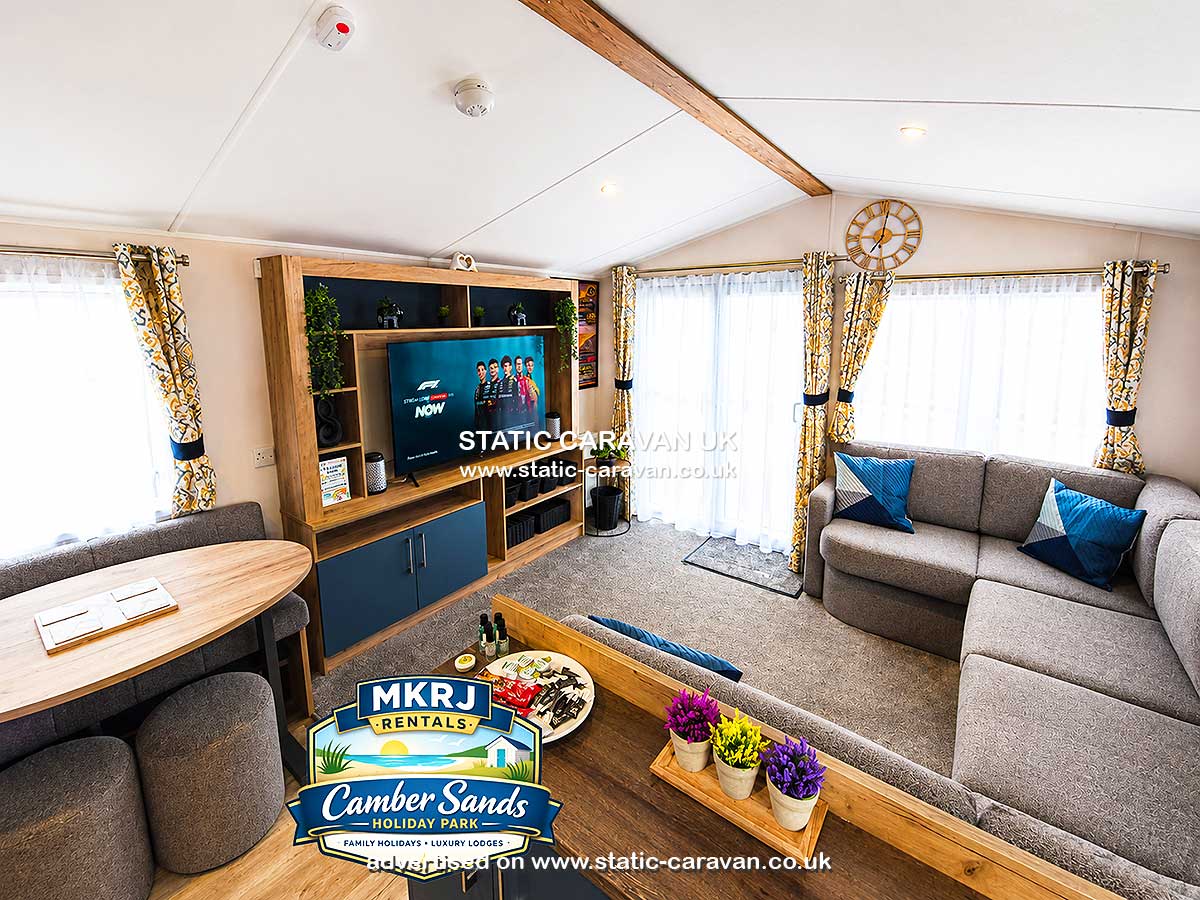 Caravan for hire Willow Way 273 at Camber Sands, Nr.Rye, East Sussex