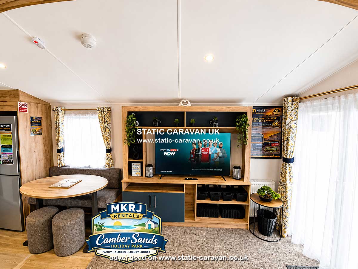 Caravan for hire Willow Way 273 at Camber Sands, Nr.Rye, East Sussex