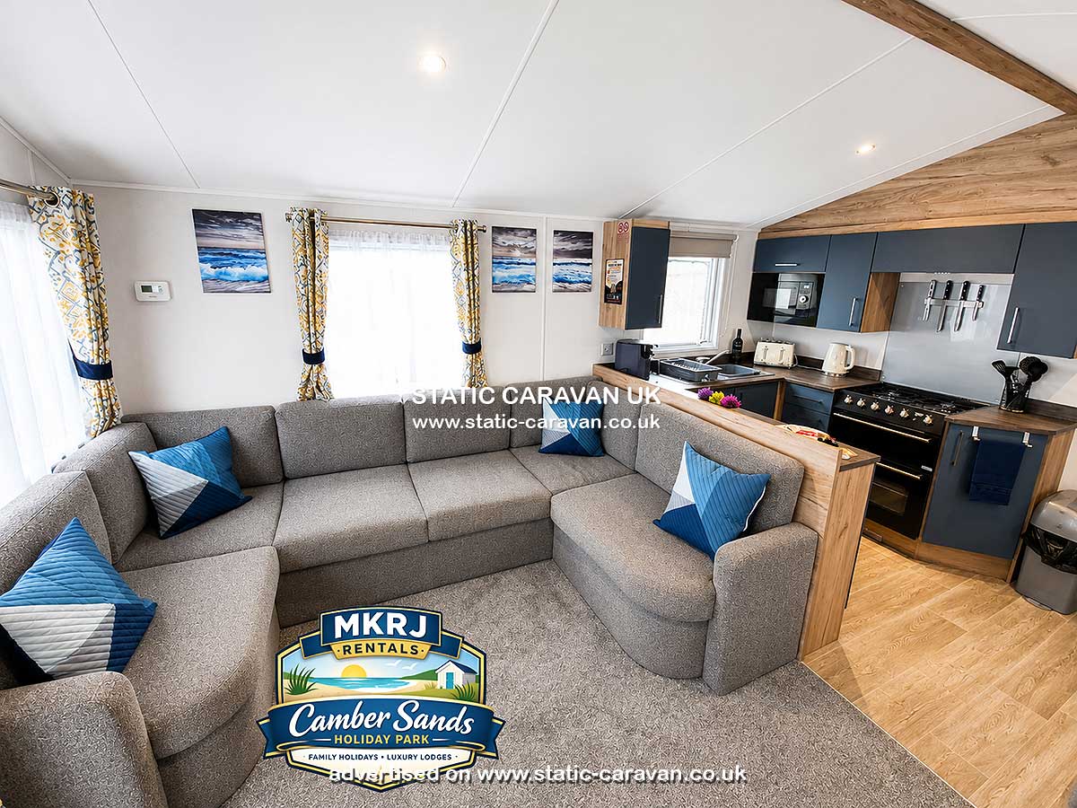 Caravan for hire Willow Way 273 at Camber Sands, Nr.Rye, East Sussex