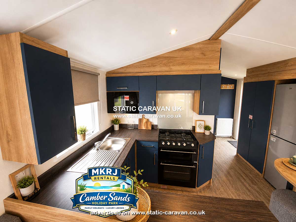 Caravan for hire Sussex Park 143 at Camber Sands, Nr.Rye, East Sussex