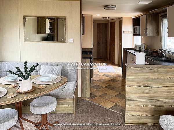 Caravan holiday rental 689 Kernow View at Perran Sands, Perranporth, Nr Newquay, Cornwall