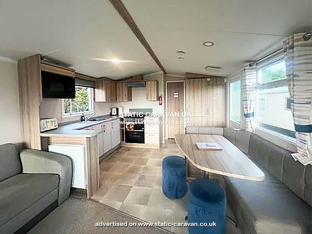 Caravan for hire Plot 162 at Carmarthen Bay, Kidwelly, Carmarthenshire, South Wales