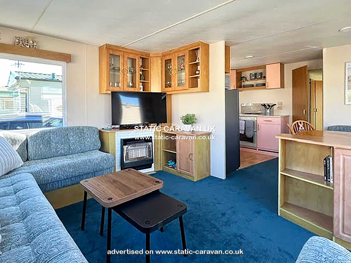 Static Caravan for hire at Y14, Clarach Bay, Aberystwyth, Ceredigion, West Wales