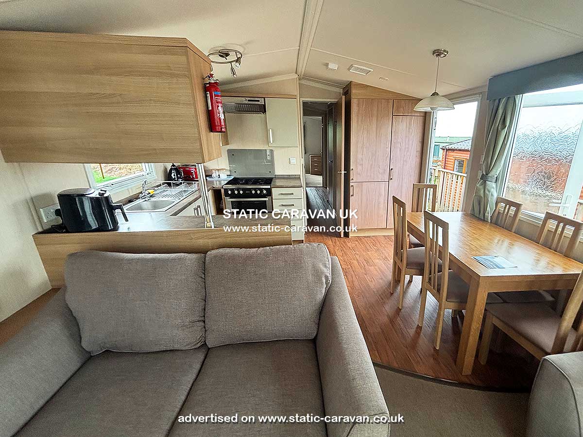 Static Caravan for hire at GM51, Clarach Bay, Aberystwyth, Ceredigion, West Wales