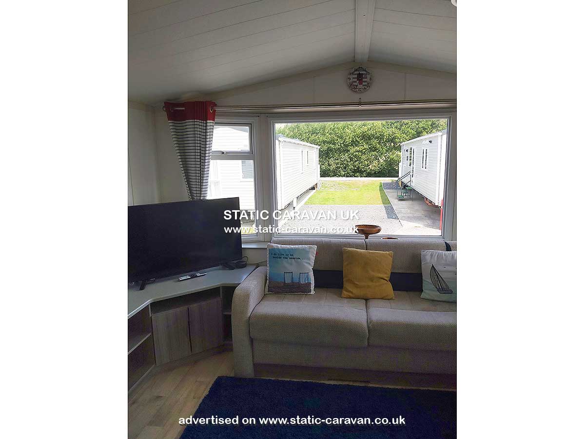Caravan holiday rental Y8 at Clarach Bay, Aberystwyth, Ceredigion, West Wales