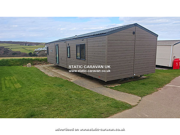 Caravan holiday rental The ocean at Liskey Hill, Perranporth, Cornwall