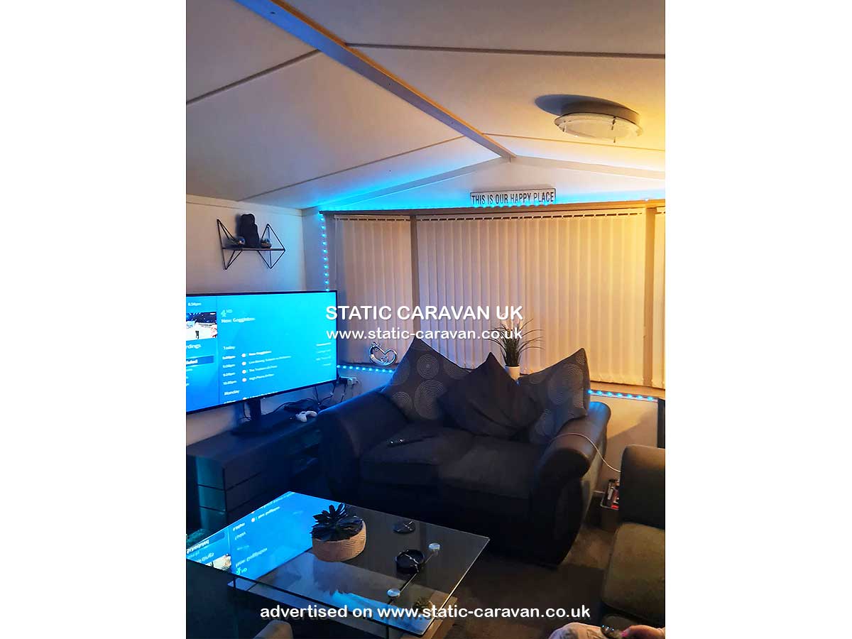 Caravan for hire Kintyre View at Craig Tara, Ayr, Ayrshire, Scotland