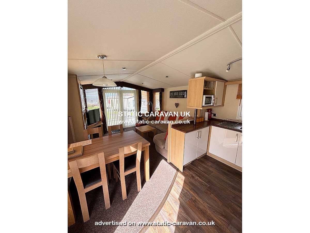 Caravan for hire 8 Gleneagles Close at Craig Tara, Ayr, Ayrshire, Scotland