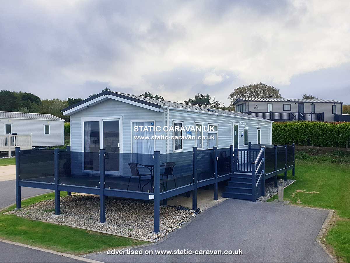 Static Caravan for hire at The Waves, Reighton Sands, Nr Filey, Scarborough, North Yorkshire