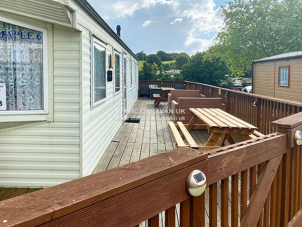 Caravan holiday rental Maple 6 Plot 118 at Ladys Mile, Dawlish Warren, Devon