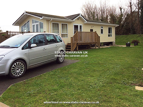 Caravan holiday rental Eden Way 20 at Par Sands Holiday Park, Par, Cornwall