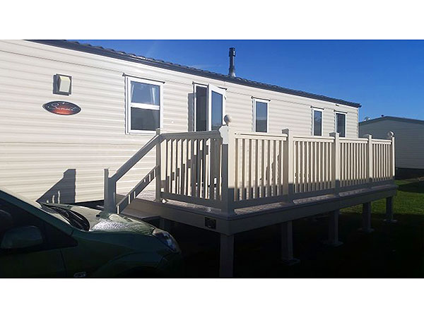 Caravan holiday rental Romney Sands at Romney Sands, New Romney, Greatstone, Kent