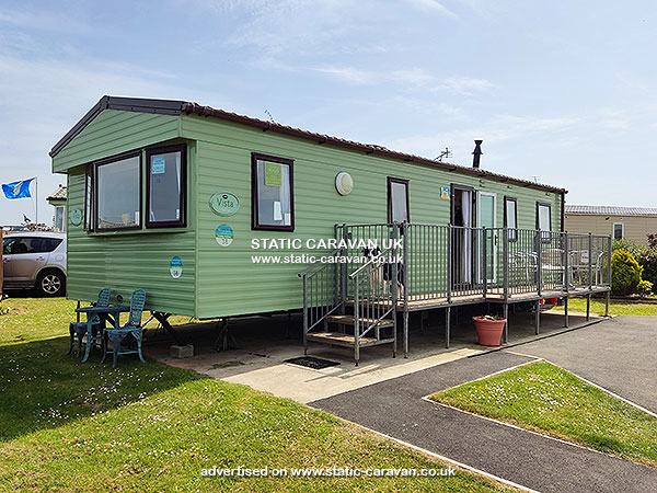 Static Caravan for hire at Hobby Hollow 38, Thornwick Bay, Flamborough, Bridlington, East Yorkshire