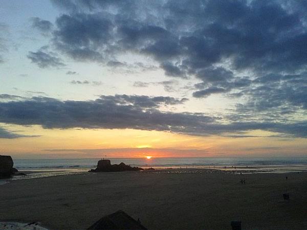 Caravan holiday rental Perran View at Perran Sands, Perranporth, Cornwall