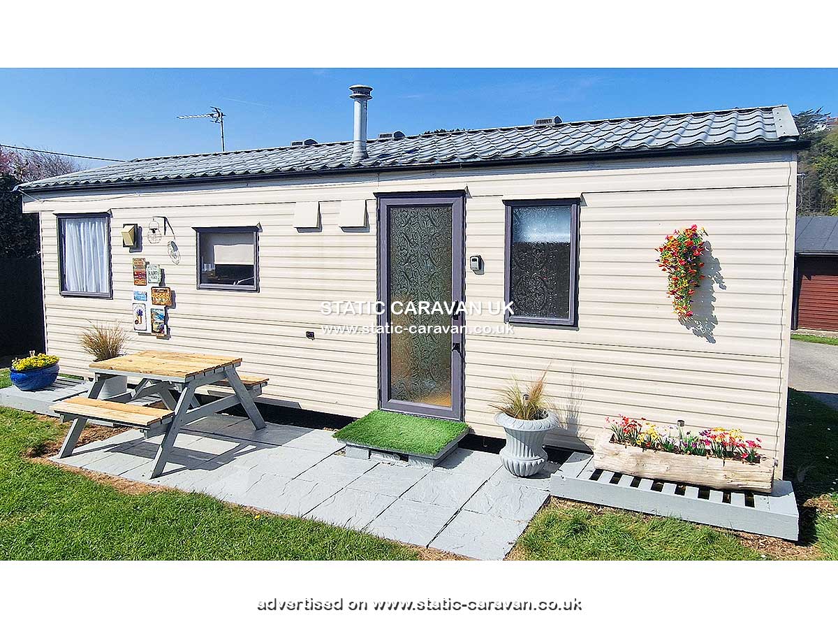 Caravan holiday rental 215 at Trenance, Newquay, Cornwall