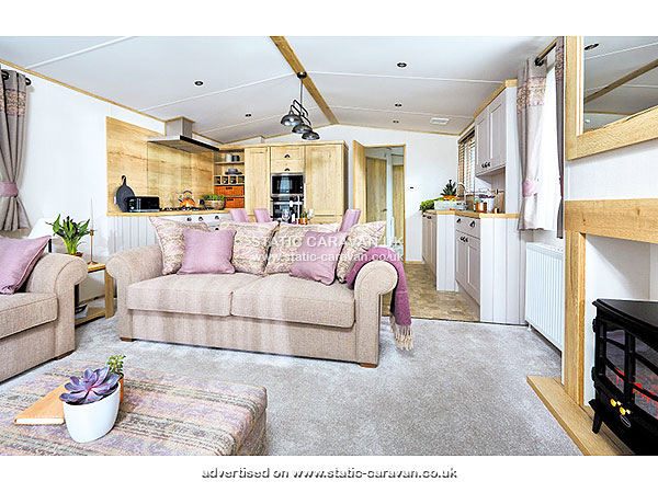 Caravan holiday rental Hengell 73 at Quay West, New Quay, Ceredigion, West Wales