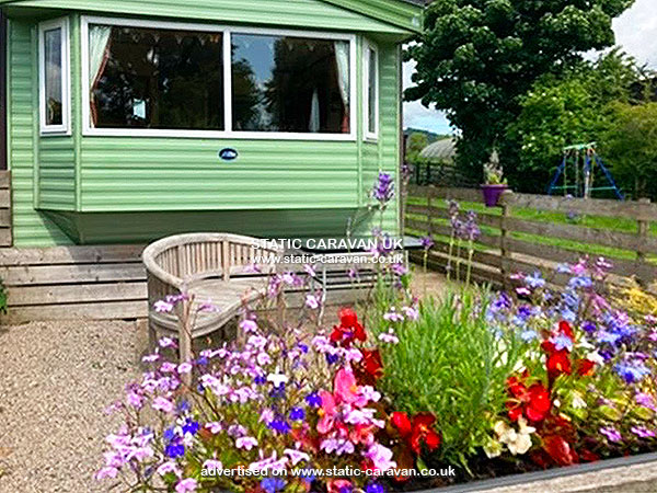 Caravan holiday rental Lakesfarmcaravan at Lakes Farm, Bassenthwaite, Keswick, Cumbria
