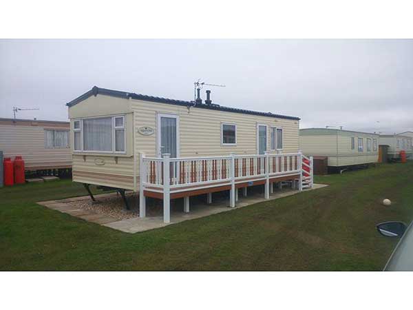 Static Caravan for hire at Torino, Silver Beach, Ingoldmells, Skegness, Lincolnshire