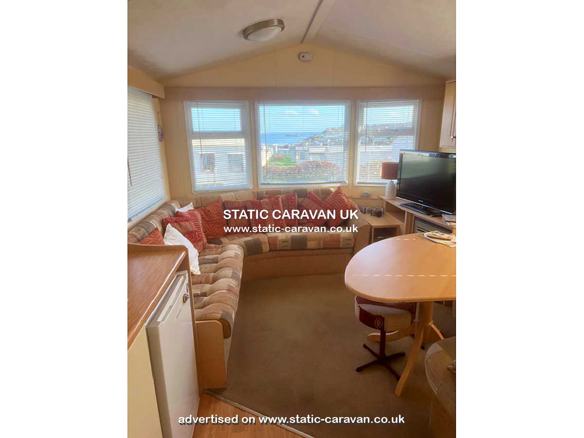 Caravan for hire B5 at The Gap, East Runton, Cromer, Norfolk
