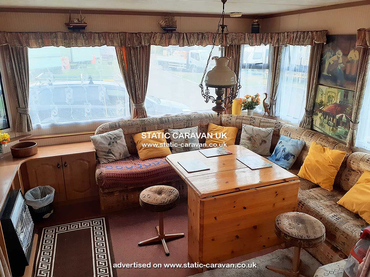 Caravan for hire Number 10 at Gatehouse Caravan Park, Hinderwell, Saltburn-by-the-Sea, North Yorkshire