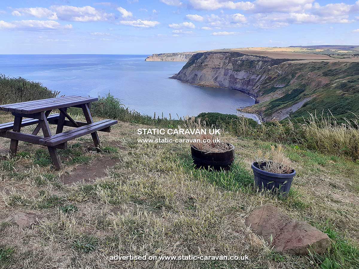 Number 10, Gatehouse Caravan Park, Hinderwell, Saltburn-by-the-Sea, North Yorkshire